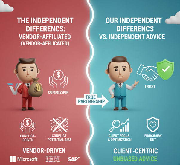 The Independent Difference - Vendor-Affiliated vs Independent Advice