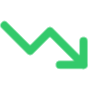 Trending Down Icon
